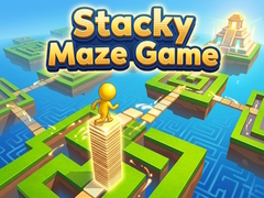Mchezo Stacky Maze Game