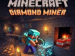 Mchezo Minecraft Diamond Miner
