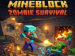 Mchezo Mineblock Zombie Survival