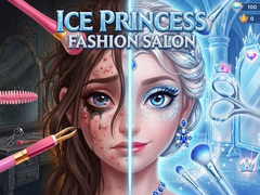 Mchezo Ice Princess Fashion Salon