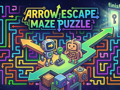 Mchezo Arrow Escape - Maze Puzzle