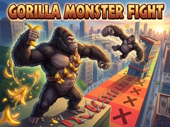 Mchezo Gorilla Monster Fight