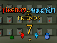Mchezo Fireboy & Watergirl 7: and Friends