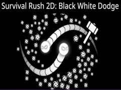 Mchezo Survival Rush 2D: Black White Dodge