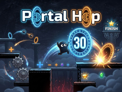 Mchezo Portal Hop