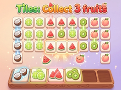 Mchezo Tiles: Collect 3 fruits
