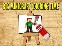 Mchezo BTS Minecraft Coloring Time
