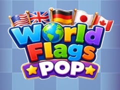 Mchezo World Flags Pop