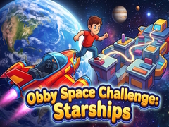 Mchezo Obby Space Challenge: Starships
