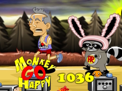 Mchezo Monkey Go Happy Stage 1036
