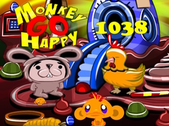Mchezo Monkey Go Happy Stage 1038