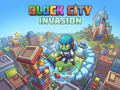 Mchezo Block City Invasion
