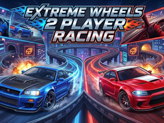 Mchezo Extreme Wheels: 2 Player Racing