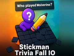 Mchezo Stickman Trivia Fall IO