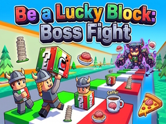 Mchezo Be a Lucky Block: Boss Fight