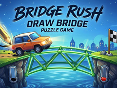 Mchezo Bridge Rush - Draw Bridge Puzzle Game