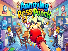 Mchezo Annoying Boss Punch