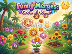 Mchezo Funny Merges: Grow a Flower