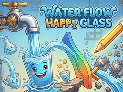 Mchezo Water Flow Happy Glass