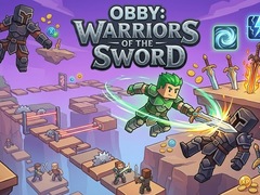 Mchezo Obby: Warriors of The Sword