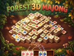 Mchezo Forest 3D majong