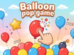 Mchezo Balloon pop game