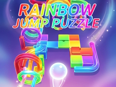 Mchezo Rainbow Jump Puzzle