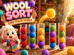 Mchezo Wool Sort Yarn Color Puzzle