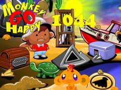 Mchezo Monkey Go Happy Stage 1044
