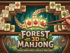 Mchezo Forest 3D Mahjong