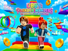 Mchezo Obby: Parkour Wonders
