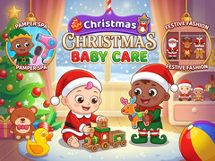 Mchezo Christmas Baby Care