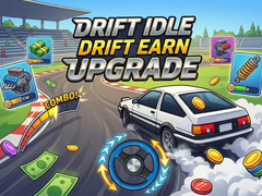 Mchezo Drift Idle Drift Earn Upgrade