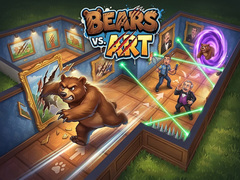 Mchezo Bears vs. Art