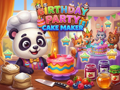 Mchezo Birthday Party Cake Maker