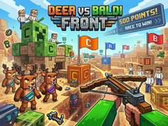 Mchezo Deer Vs Baldi: Front