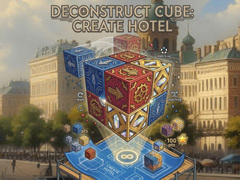 Mchezo Deconstruct Cube: Create Hotel