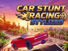 Mchezo Car Stunt Racing Stylized