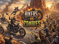 Mchezo Bikers vs Zombies