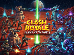 Mchezo Clash Royale: Aliens Vs Colonists