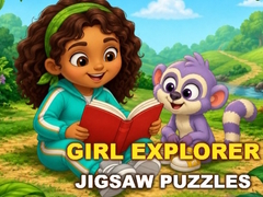 Mchezo Girl Explorer Jigsaw Puzzles