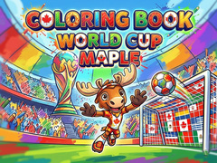 Mchezo Coloring Book: World Cup Maple