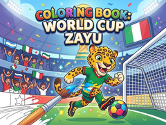 Mchezo Coloring Book: World Cup Zayu