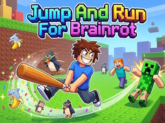 Mchezo Jump And Run For Brainrot