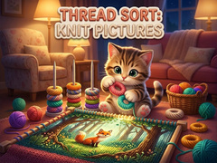 Mchezo Thread Sort: Knit Pictures