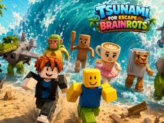 Mchezo Tsunami For Escape Brainrots