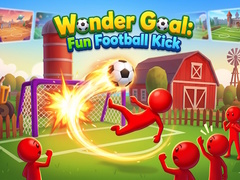 Mchezo Wonder Goal: Fun Football Kick