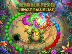 Mchezo Marble Frog: Jungle Ball Blast