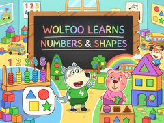 Mchezo Wolfoo Learns Numbers & Shapes