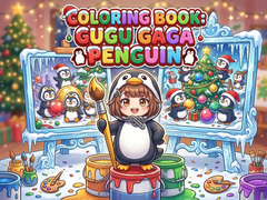Mchezo Coloring Book: Gugu Gaga Penguin